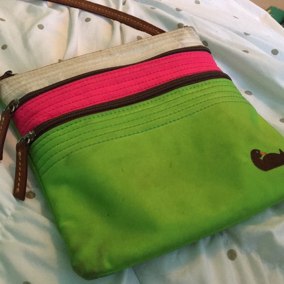 Dooney & Bourke Triple Zip Crossbody - Picture 2 of 5